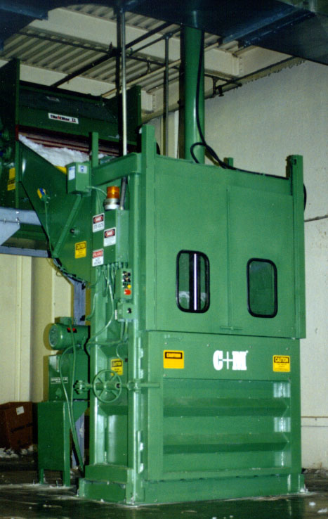 C&M Rear Feed Vertical Balers